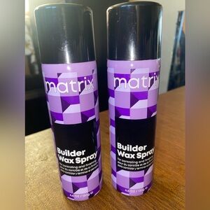 (2) NEW Matrix Builder Wax Spray 4.6 oz. Discontinued

2 cans 130g / 4.6 oz
